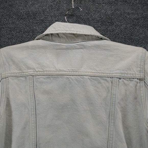 Levi's Women's Button-Up Denim Jean Jacket Blue Medium 100% Cotton - Picture 7 of 14